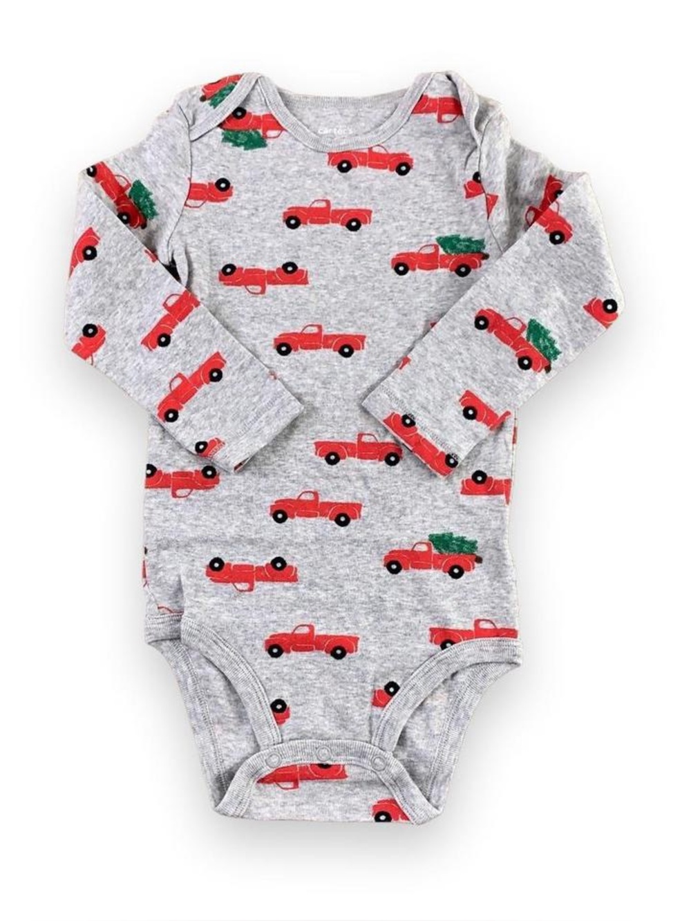 Carter's Truck Print Bodysuit Size 24M Like New